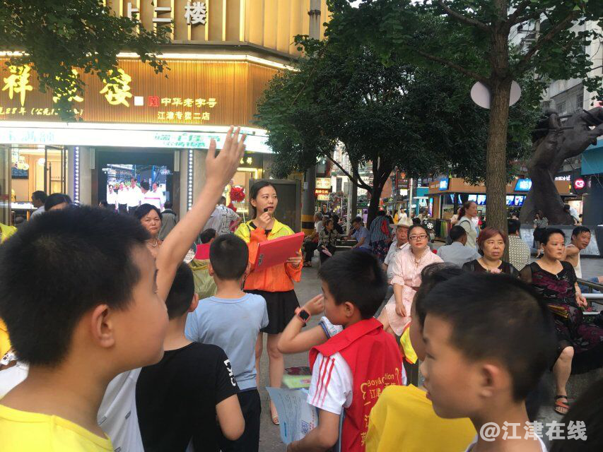 图为小天使们分享本次活动感想.png