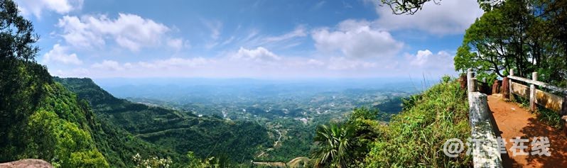 鸡公岭全景图